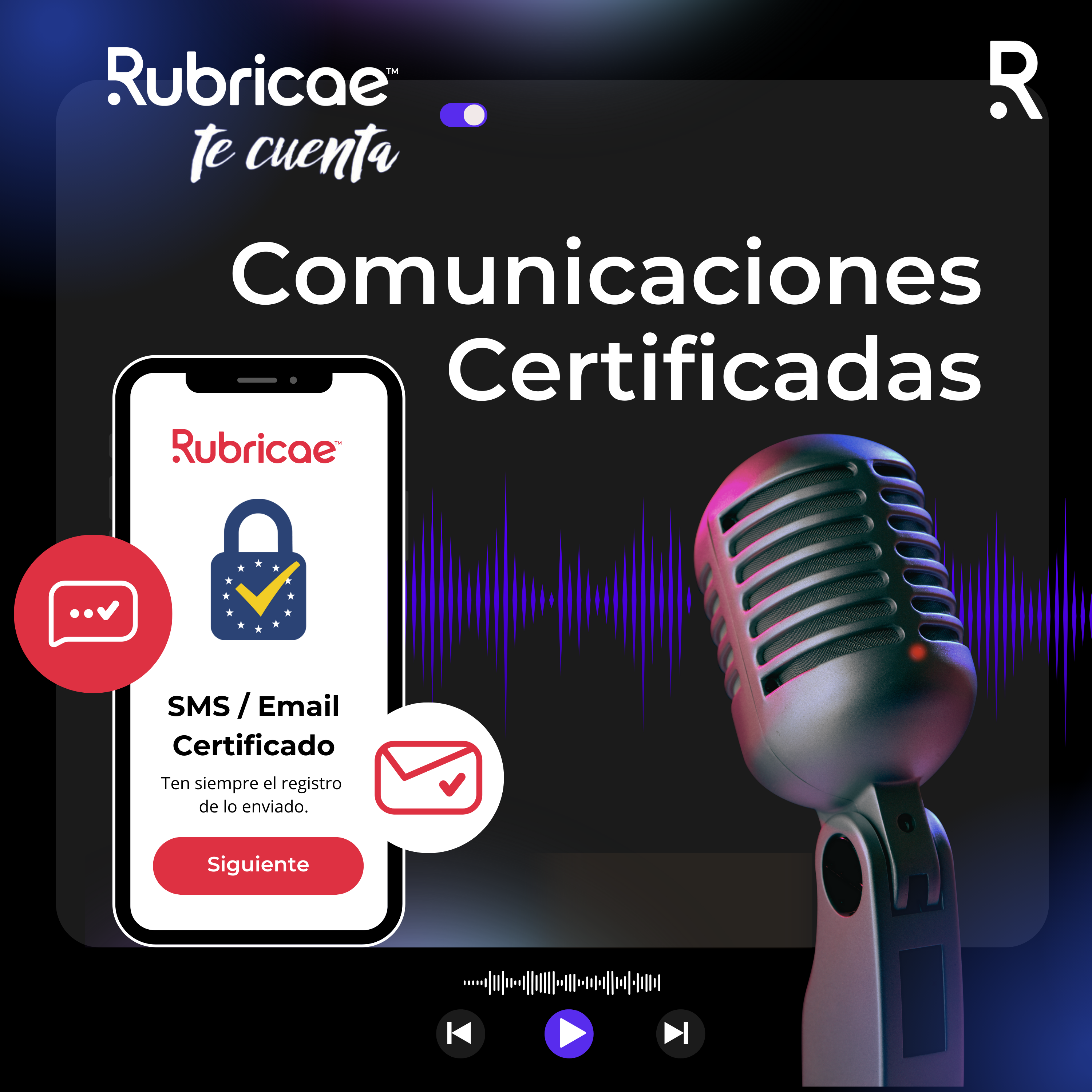 Rubricae Te Cuenta Podcast Comunicaciones Certificadas